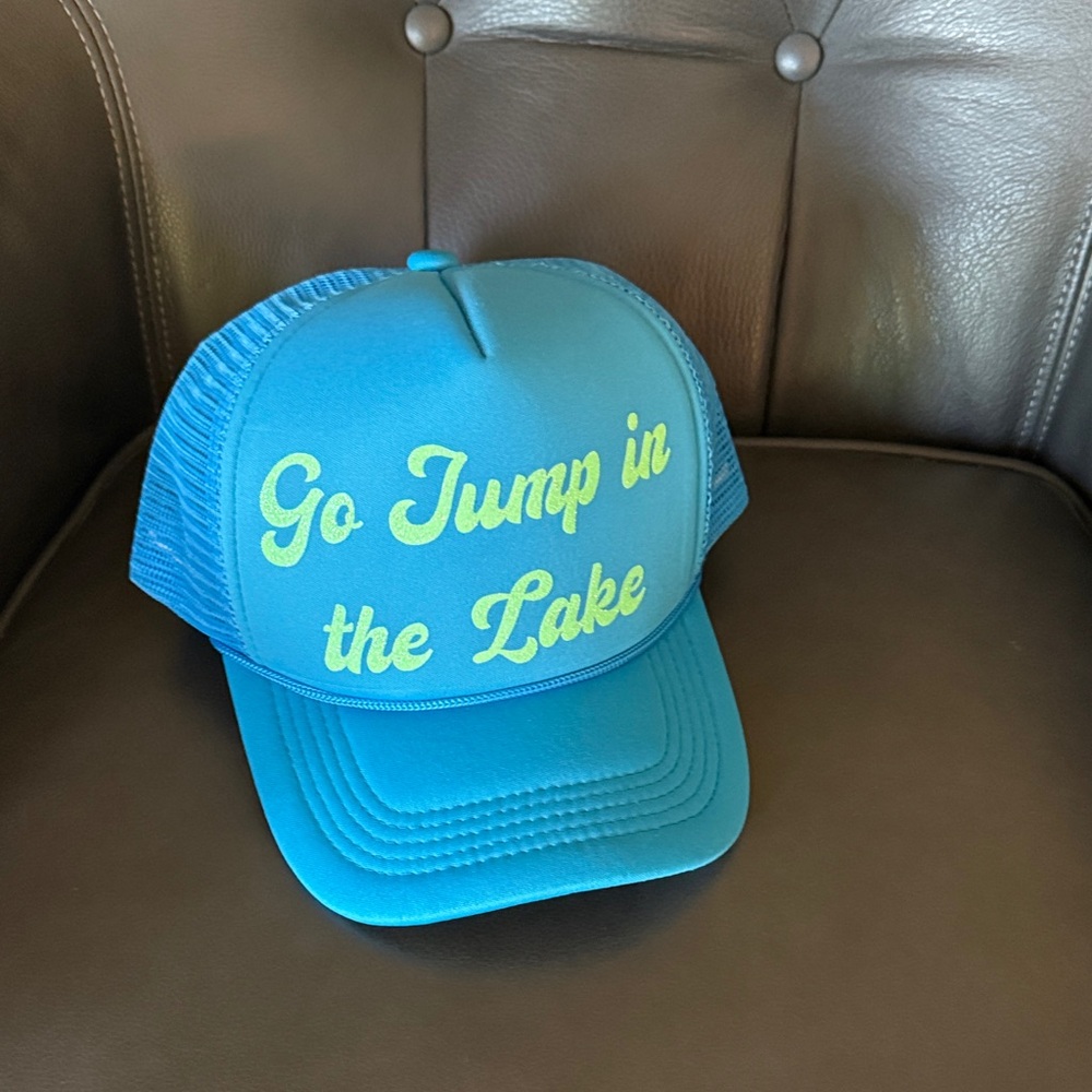 Blue Trucker Hat NEW with Tags